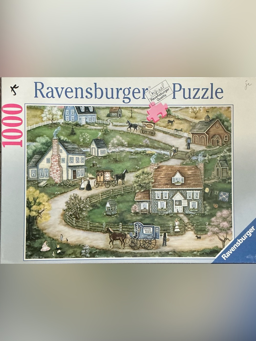 Ravensburger “Delivery Day in Hidden Valley” 1000 piece puzzle